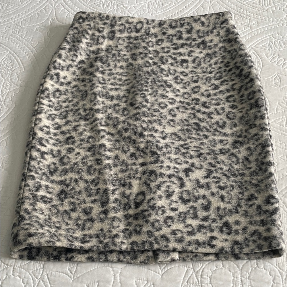 Leopard Print Women's Skirt
